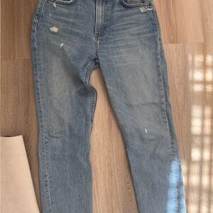 Reformation High Rise Blue Jeans